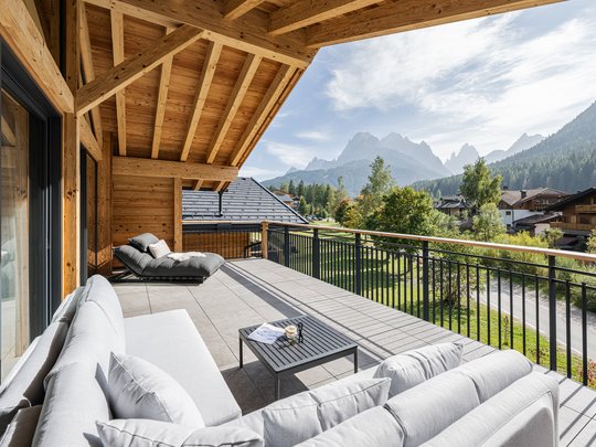 Luxus pur in den Chalets in Sexten Luxus pur in den Chalets in Sexten